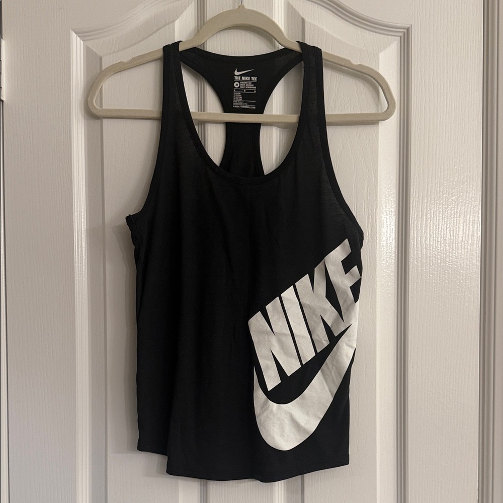 Nike Black and White Tank Top
